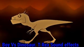 Andrew Chesworth  Tyrannosaurus Rex Custom Sound Effects [upl. by Wetzel]