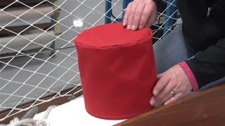 How to Make a Winch Cover for you Boat [upl. by Ynffit]