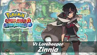 Vs Lorekeeer Zinnia Slow ver  Pokemon Omega Ruby and Alpha Sapphire OST [upl. by Amos]