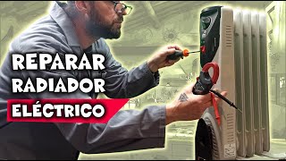 Cómo REPARAR un RADIADOR ELÉCTRICO no calienta [upl. by Coveney]