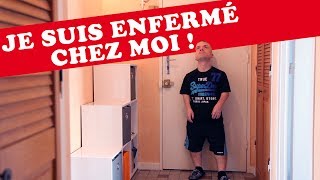 JE SUIS ENFERMÉ CHEZ MOI  VLOG [upl. by Bekki]