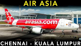 TRIP REPORT  AirAsia  Airbus A320 Neo  Chennai to Kuala Lumpur [upl. by Nivets326]