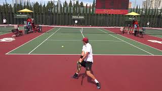 03 31 2018 Holt USC Vs Fawcett Stanford 1 singles [upl. by Shalna363]