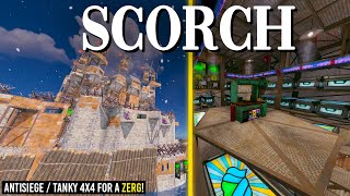 The SCORCH ANTISIEGE  TANK ZERG 4X4  Open Core Ungriefable External TCS China Wall [upl. by Nosaes]