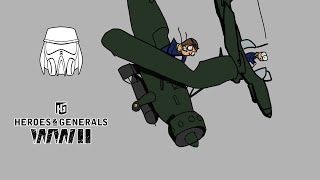 Heroes amp Generals  Henschel Hs 126 B1 Gameplay  Ju 87 quotStukaquot when [upl. by Stewart]