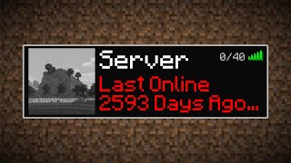 Reviving A Dead Minecraft Server [upl. by Gardol195]