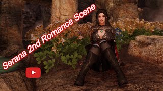 Serana Second Romance Scene SDA  Skyrim [upl. by Rephotsirhc]