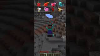 Falling Myths vs Saving Mobs meme minecraft minecraft [upl. by Etteve]