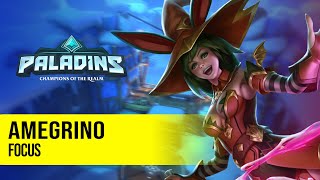 amegrino Rei PALADINS PRO COMPETITIVE GAMEPLAY l FOCUS [upl. by Yarrum77]