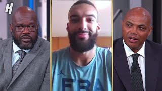 Rudy Gobert wins the 202324 NBA Defensive Player of the Year Award FULL Interview [upl. by Minerva24]