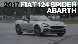 Fiat 124 Spider Abarth Hot Lap at VIR  Lightning Lap 2017  Car and Driver [upl. by Adnert272]