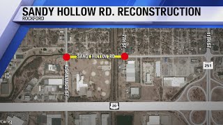 Portion of Sandy Hollow Road shut down for reconstruction [upl. by Anires]