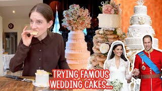 Trying famous wedding cakes [upl. by Aitekram]