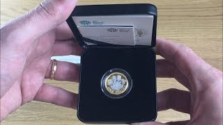 PIEDFORT SILVER PROOF £1 COIN FROM 2017  ROYAL MINT  2018 VIDEO [upl. by Einal]