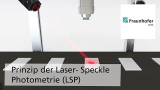 Prinzip der LaserSpecklePhotometrie LSP [upl. by Eilatan]