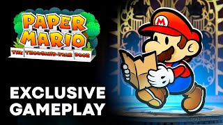 15 Minutes of PAPER MARIO The ThousandYear Door REMAKE  Exclusive NEW GAMEPLAY 🍄 Nintendo Switch [upl. by Drol]