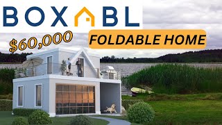 BOXABL Foldable Prefab Homes Factory Tour amp Modular Home overview 60000 Instant House [upl. by Etna]