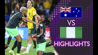 AUSTRALIA vs NIGERIA HIGHLIGHTS [upl. by Ynner917]