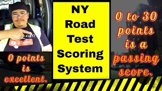 How NY Road Test Examiners Score You on the Road Test  Mock Road Test Scoring [upl. by Nnylsor]