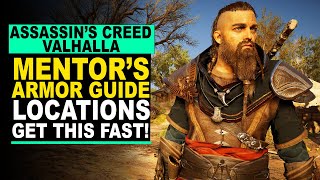 Assassins Creed Valhalla  How to Unlock MENTORS ARMOR Set  Guide amp Locations [upl. by Outhe]