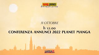 Conferenza annunci 2022 Planet Manga [upl. by Llevad766]