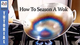 How To Season A Wok [upl. by Nosemaj]