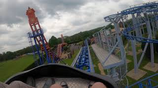 Cobra  On Ride POV  Paultons Park  The Home of Peppa Pig World [upl. by Yrad]