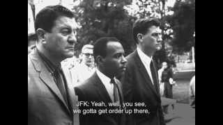 Listening In JFK on Integration in University of Mississippi September 30 1962 [upl. by Chapa420]