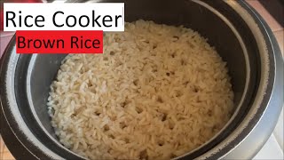 How to Cook Perfect and Easy Brown Rice in The Rice Cooker [upl. by Sutton36]