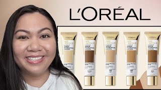 Loreal Age Perfect Radiant Serum Foundation  8 Hour Wear Test and Review on Oily Skin Natural Buff [upl. by Mchenry]