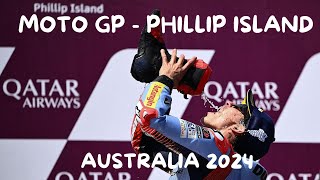 MOTO GP  PHILLIPE ISLAND  AUSTRALIA 2024 [upl. by Marchelle969]