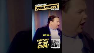 🤣 John Pinette 1ST DAY AT THE GYM 😆 comedy shorts funny standupcomedy food [upl. by Nryhtak372]