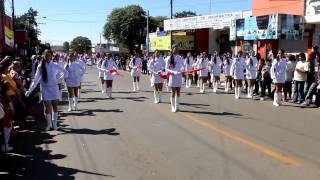 Chiroleras del Desfile del Colegio Nacional de EMD Dr Pedro P Peña [upl. by Trudnak692]