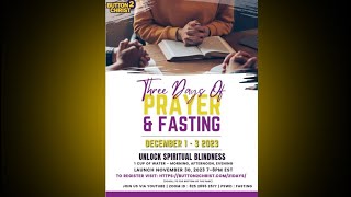 DAY THREE 3 Day Fasting Unlocking Spiritual Blindness  Prayer Session 5am  6am [upl. by Sharma]