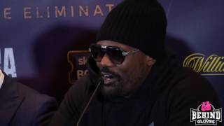 ABSOLUTE MAYHEM WHYTE VS CHISORA FULL PRESS CONFERENCE [upl. by Trebbor]