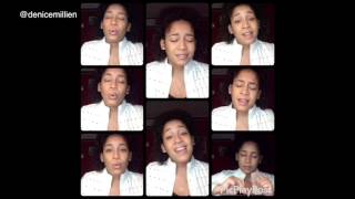 Tamia quotSo Into Youquot A Capella Cover by Denice Millien [upl. by Ettessil]