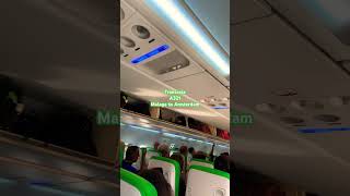 Transavia Malaga to Amsterdam A321 [upl. by Relluf]