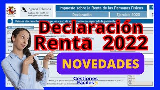 💰💥Lo NUEVO de la RENTA 2022💥La NUEVA Declaracion Impuesto IRPF💰ahorra deduce dinero etoro wix [upl. by Nawyt]