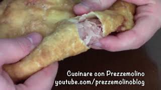 Ricetta Panzerotti Fritti Pugliesi Calzoni fritti bimby TM5 [upl. by Akere]