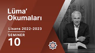 Ekrem Demirli Lisans Programı Lüma’ Okumaları 10 Seminer [upl. by Jaime580]