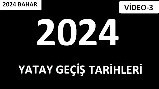 2024 YATAY GEÇİŞ TARİHLERİ 2024 BAHAR DÖNEMİ GEÇİŞ TARİHLERİ YATAY GEÇİŞ VİDEO3 [upl. by Armington]