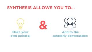 Synthesis for Literature Reviews [upl. by Lynelle]