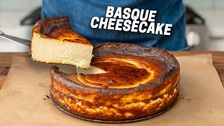 Burnt Basque Cheesecake Easier and Better Than New York Style [upl. by Krongold]