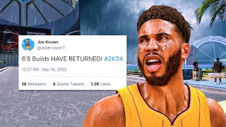 68 DEMIGOD BUILDS are BACK on NBA 2K24 and its broken [upl. by Esilenna]