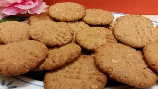 Receta Galletas De Mantequilla De Maní sin glúten  La Cocinadera [upl. by Nivlen730]