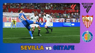 SEVILLA vs GETAFE  La Liga 202425 [upl. by Eugenides266]