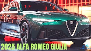 FIRST LOOK  NEW 2025 Alfa Romeo Giulia Official Reveal  Details Interior And Exterior [upl. by Tnayrb976]