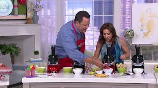 Yonanas Elite Frozen Treat Maker with Recipes on QVC [upl. by Sig]