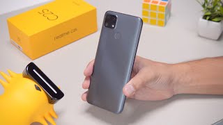 Realme C25 UNBOXING  6000 mAh 18W Charging 48MP Camera Helio G70 [upl. by Ahsikar648]