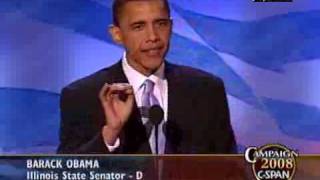 CSPAN Barack Obama Speech at 2004 DNC Convention [upl. by Adel]